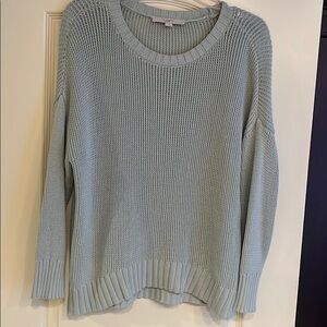 LOFT open stitch sweater